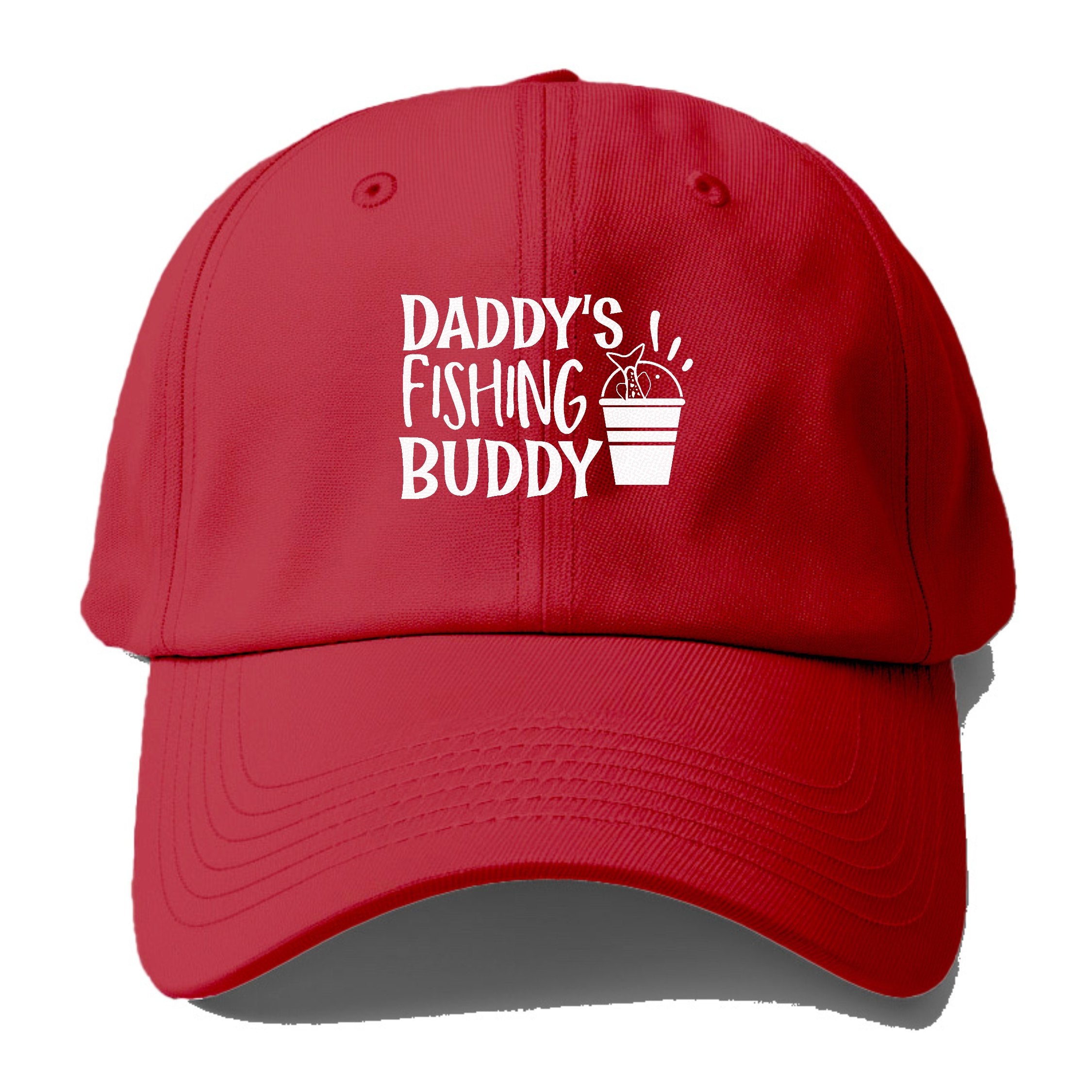 Toddler Kids Baseball Cap Daddys Fishing Buddy Mommy's Fishing Buddy Custom  Embroidered Unisex Baseball Cap 