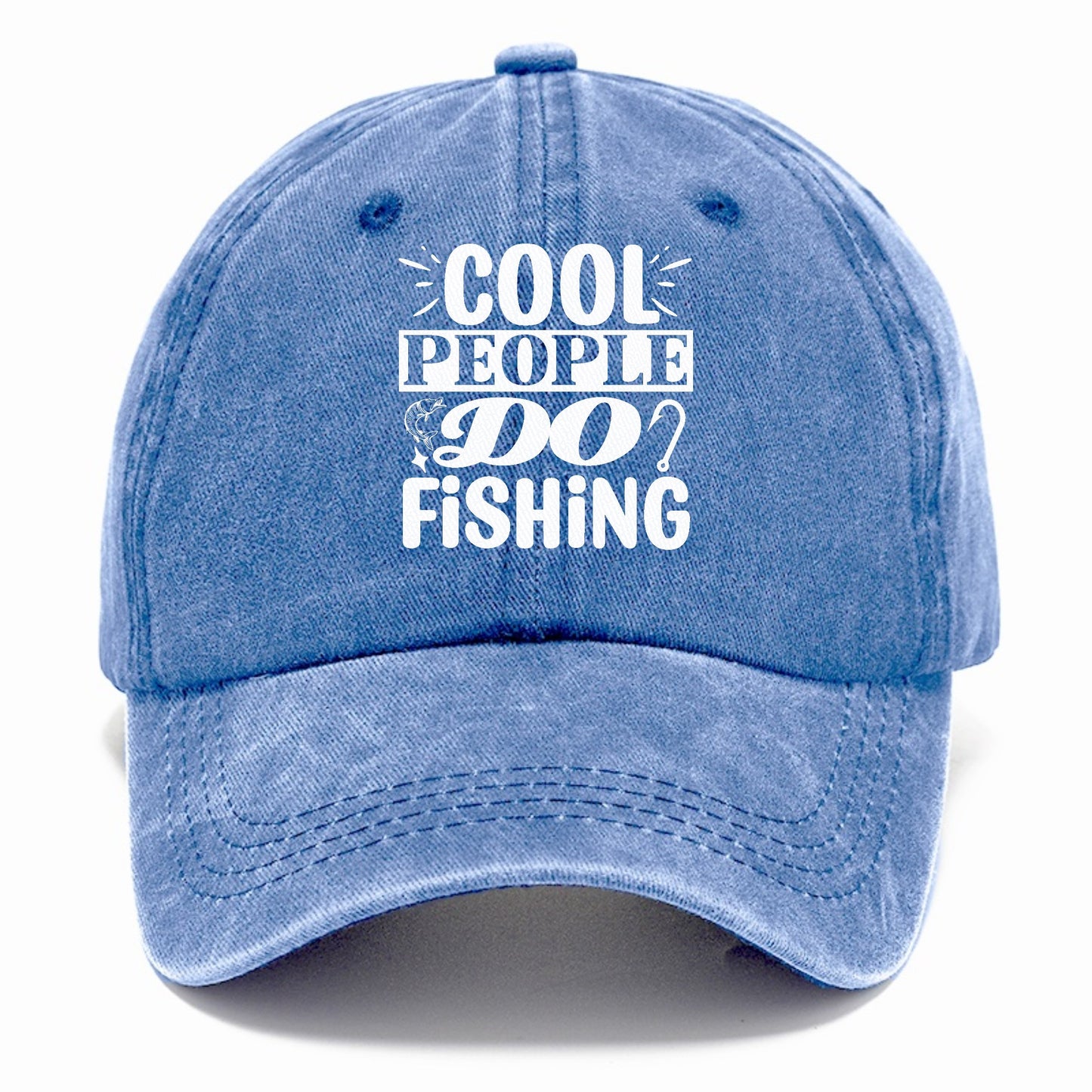 cool people do fishing Hat