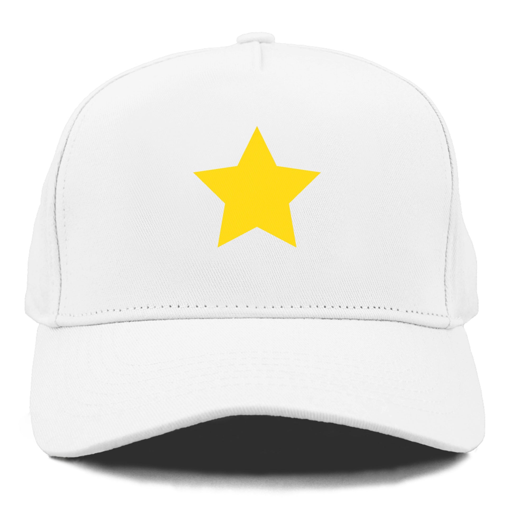 Retro 80s Star Yellow Hat