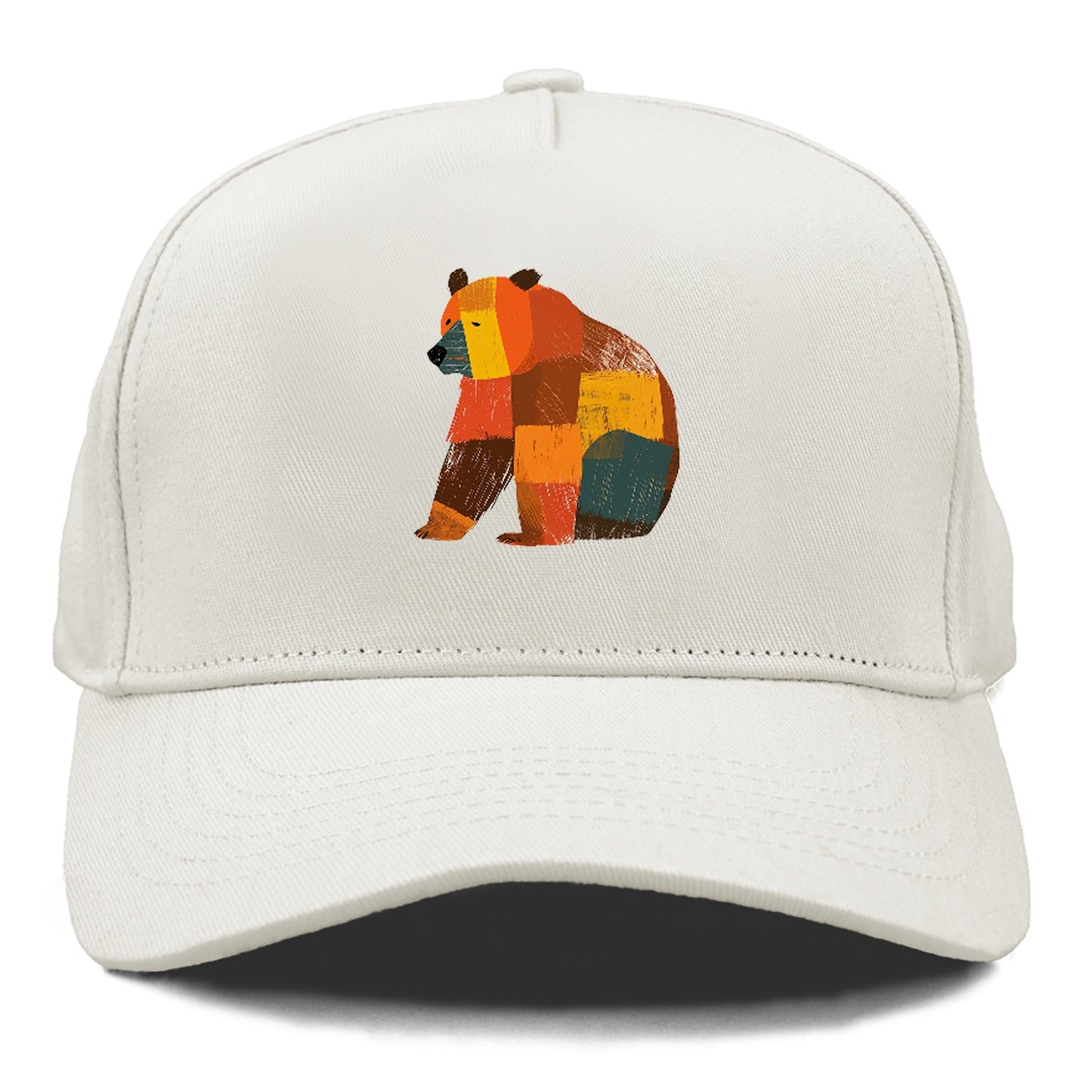 Patchwork Bear Hat