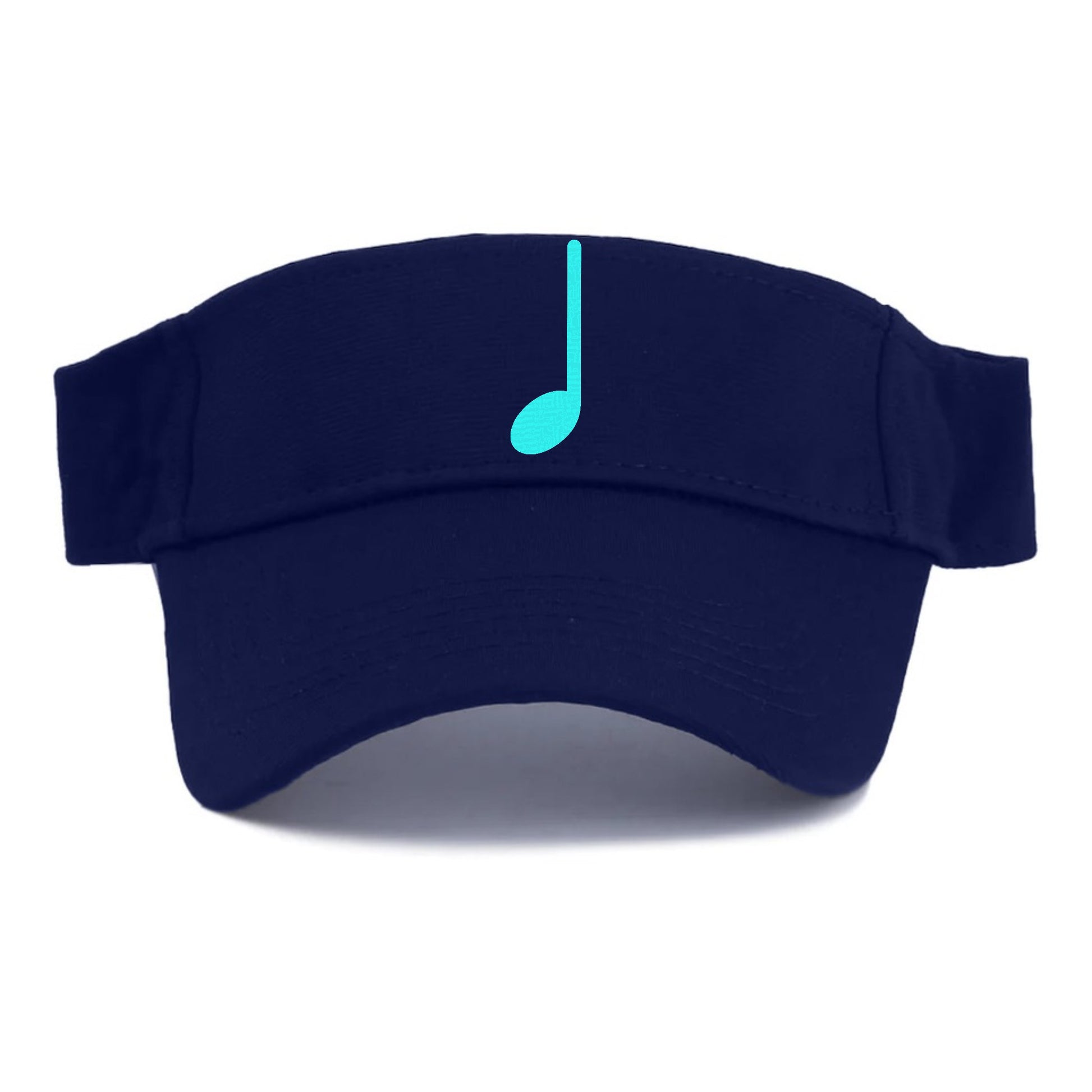 Retro 80s Music Note Blue Hat