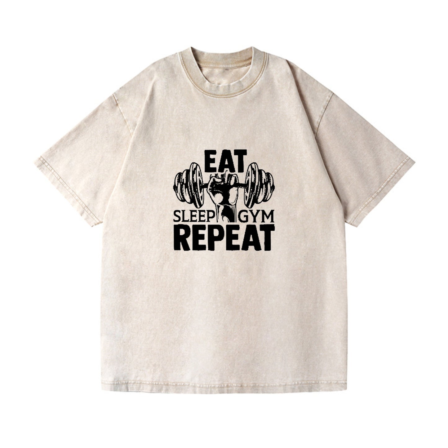 eat sleep gym repeat Hat