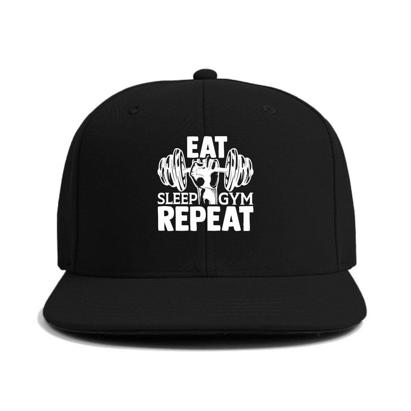 eat sleep gym repeat Hat