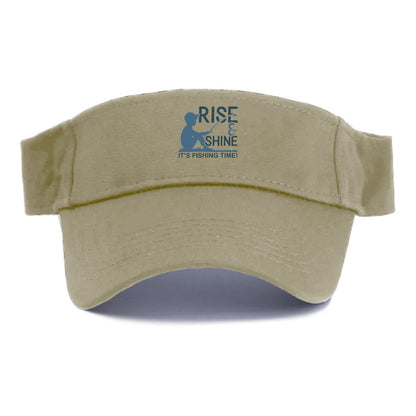 Rise & Shine it's fishing time Hat