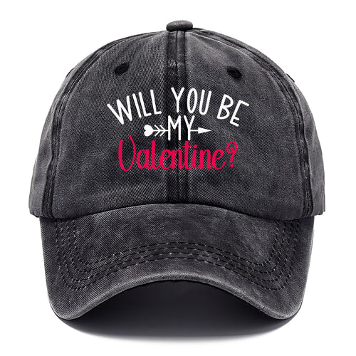 Will You Be My Valentine Classic Cap