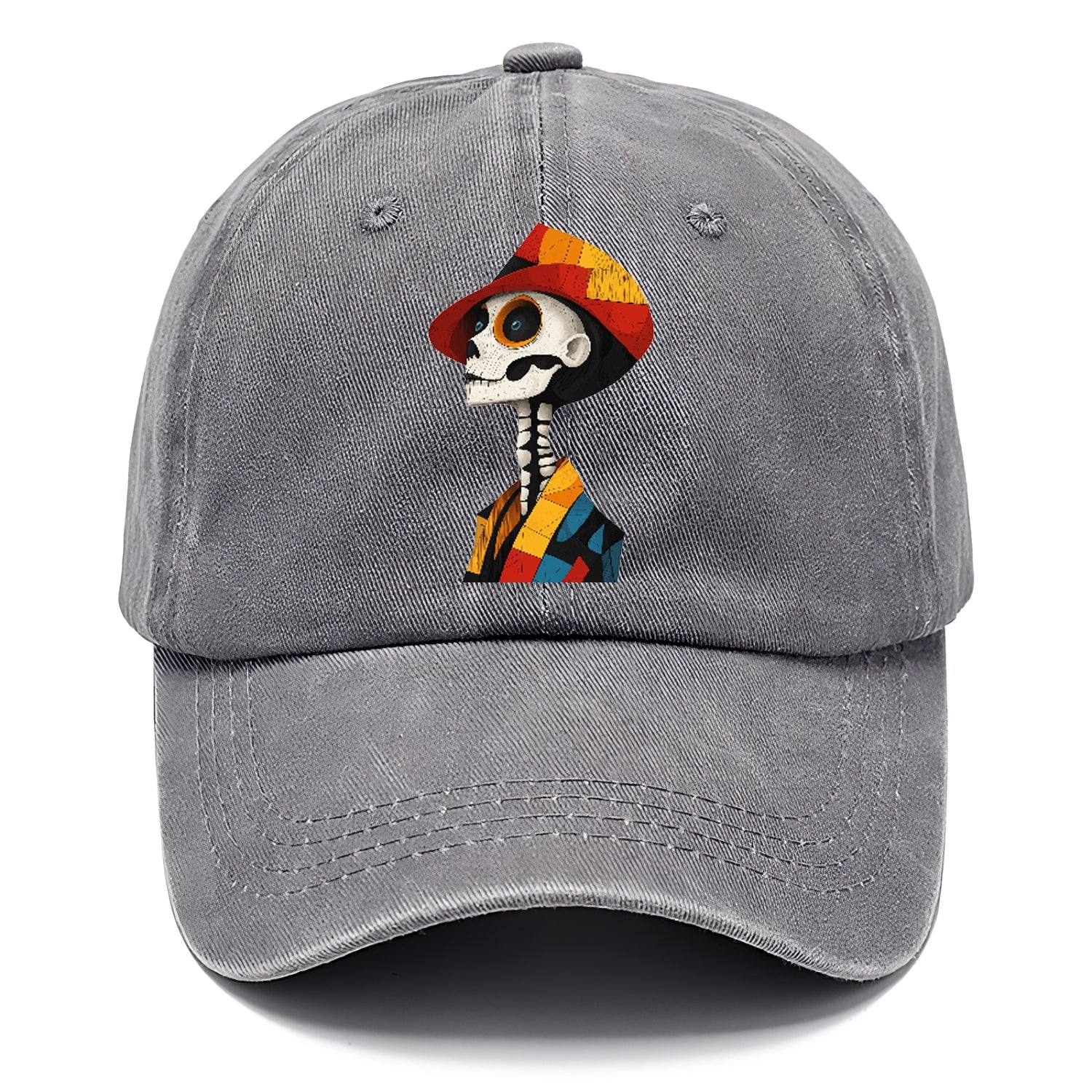 Vibrant Skeleton Hat