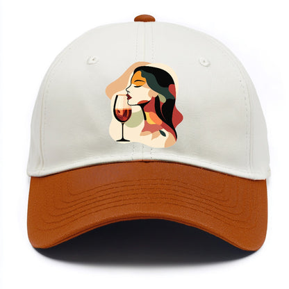 Abstract Wine Savor Hat