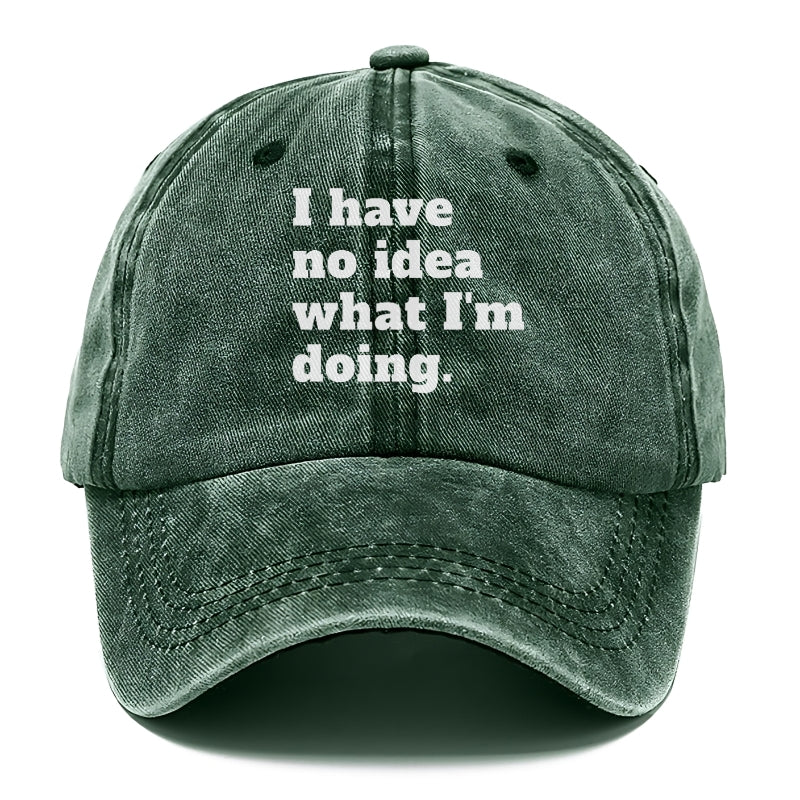 i have no idea what i'm doing Hat