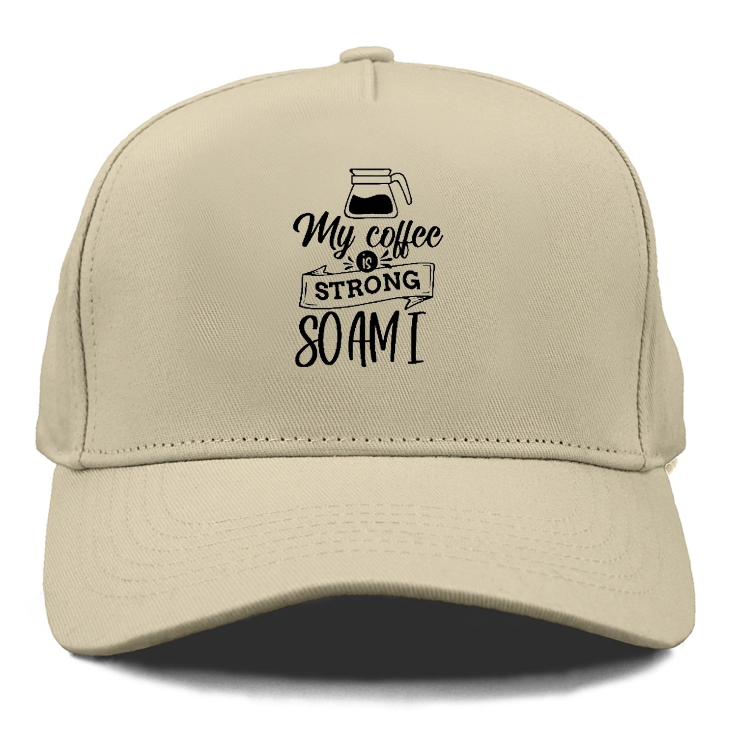 Caffeine Queen: Empowered by Strong Coffee Vibes Hat