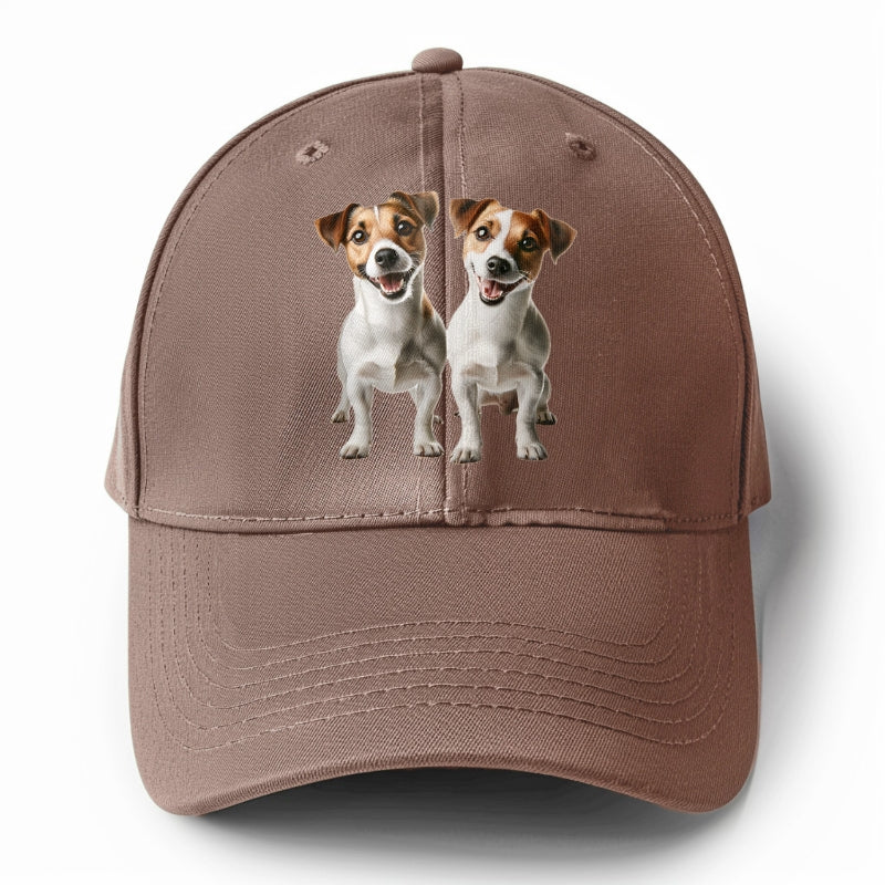 two jack russels Hat