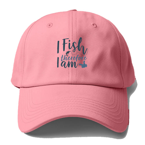 I Fish Baseball Cap For Big Heads