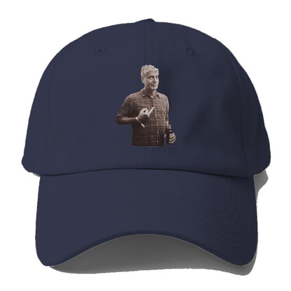 Anthony Bourdain Middle Finger 2 Hat