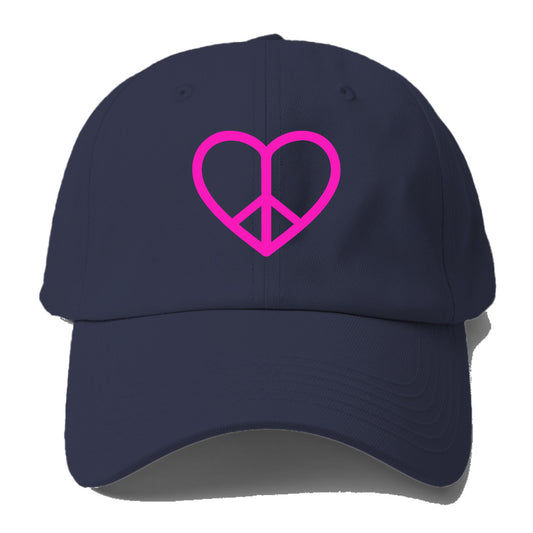 Retro 80s Heart Peace Sign Hat