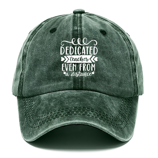 Dedicated teacher even from a distance Hat