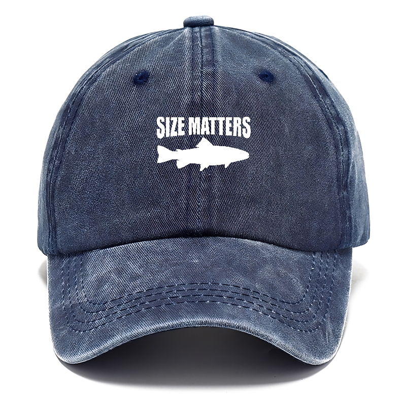 size matters fishing Hat