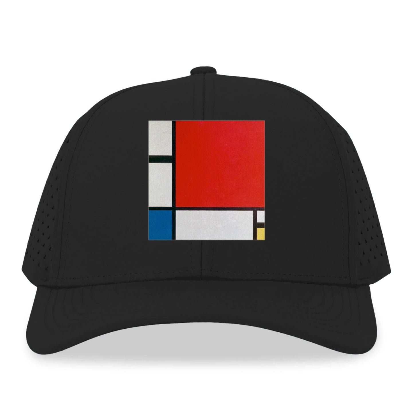 Composition with Red Blue and Yellow Hat