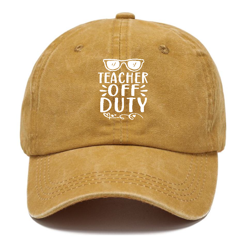 Teacher off duty Hat