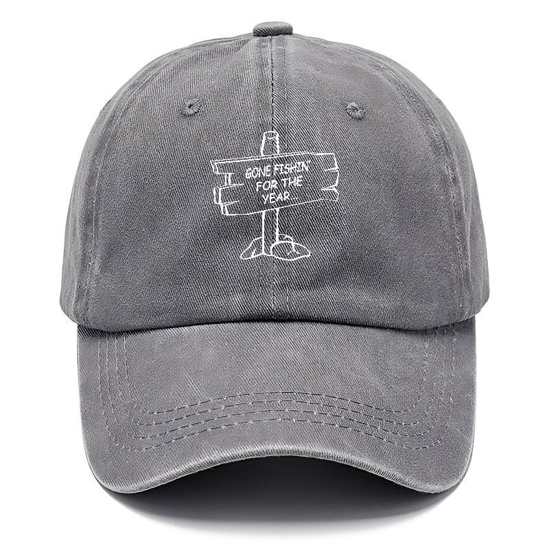 Gone fishin' for the year Hat