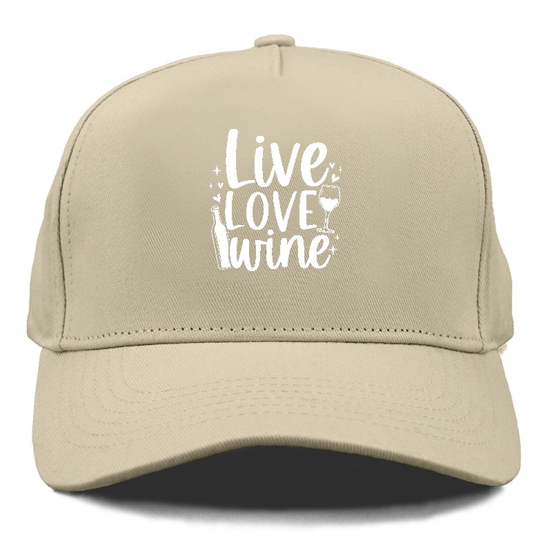 live love wine Hat