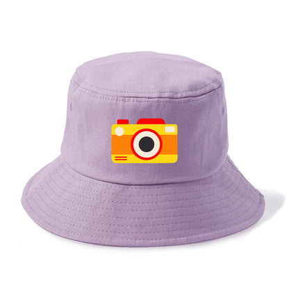 Retro 80s Camera Yellow Hat