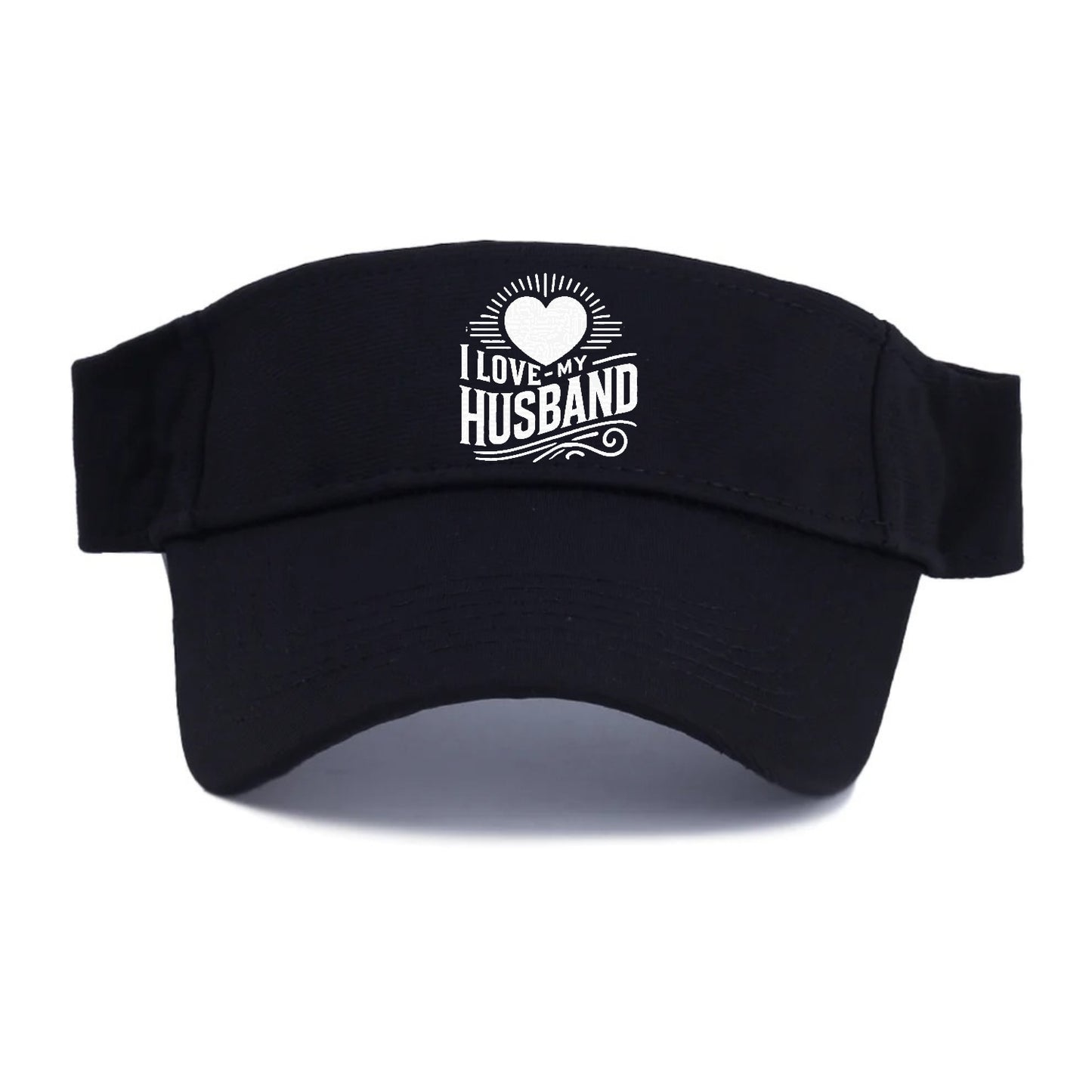 i love my husband Hat