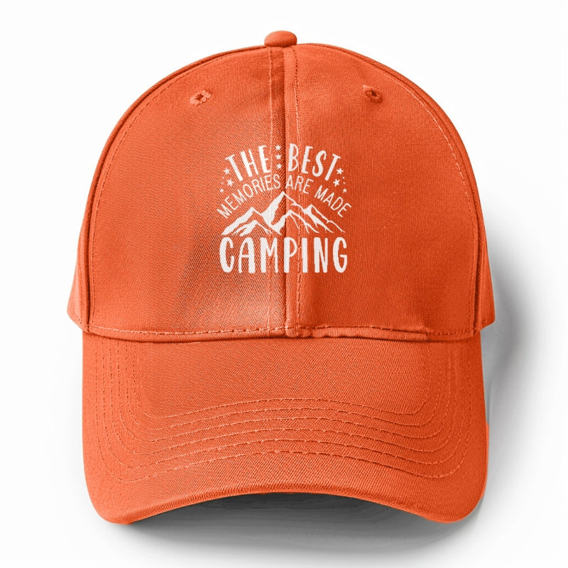 The Best Memories Are Made Camping Hat