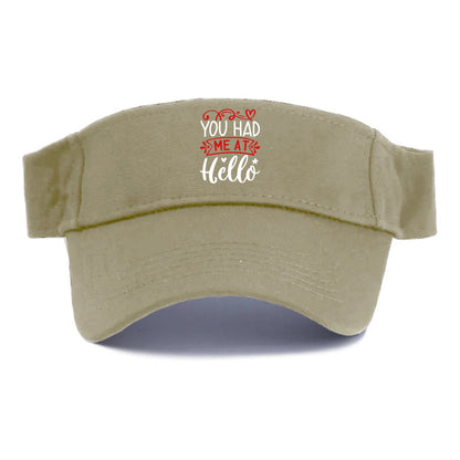 You had me at hello Hat