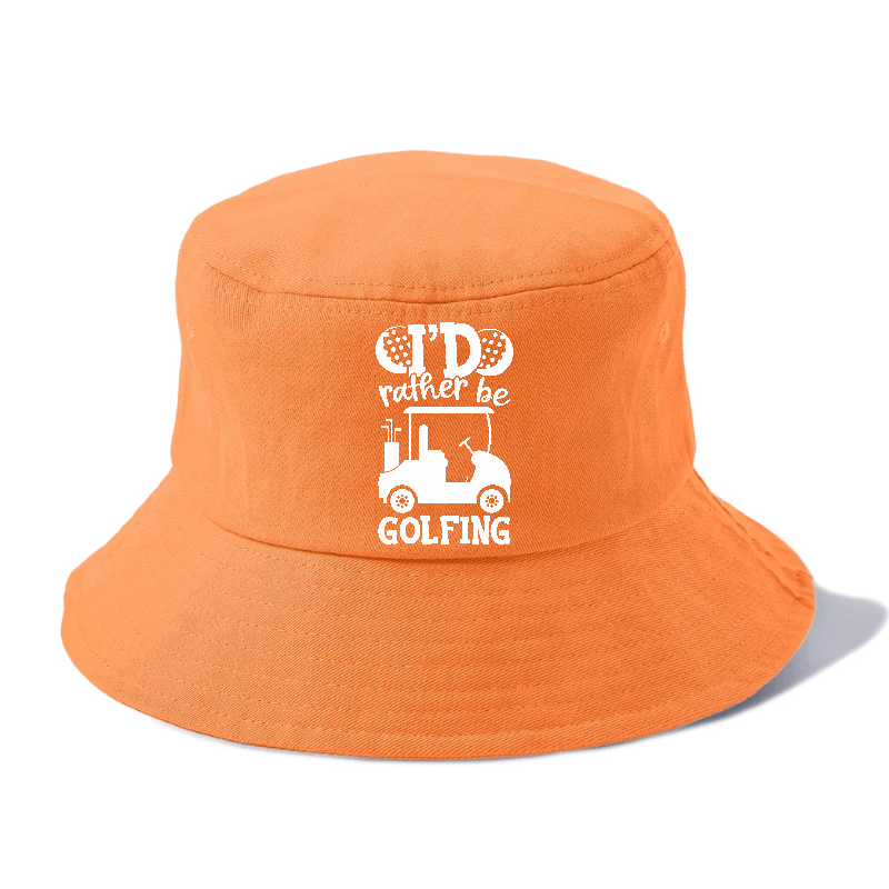 I'd Rather Be Golfing V2 Hat