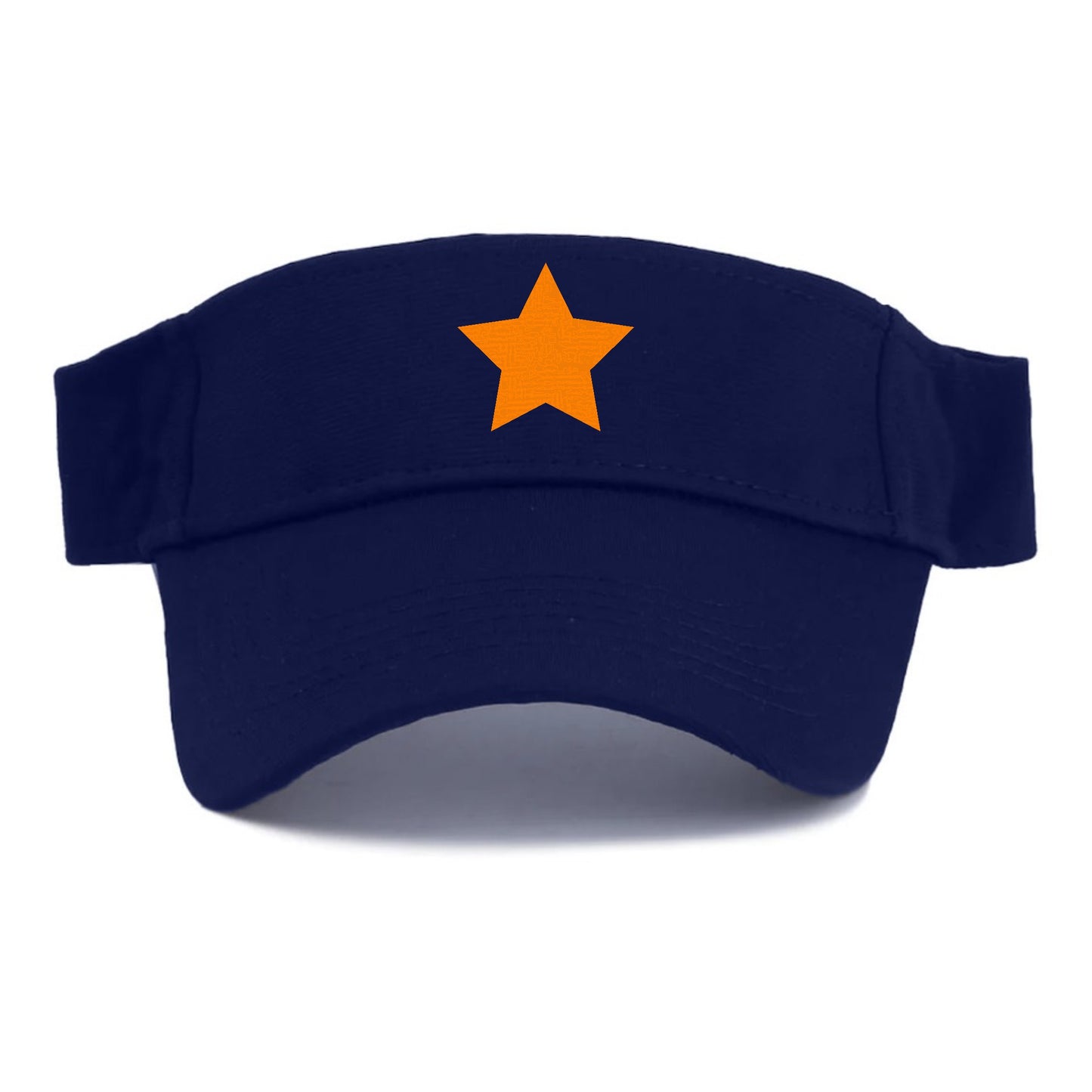 Retro 80s Star Orange Hat