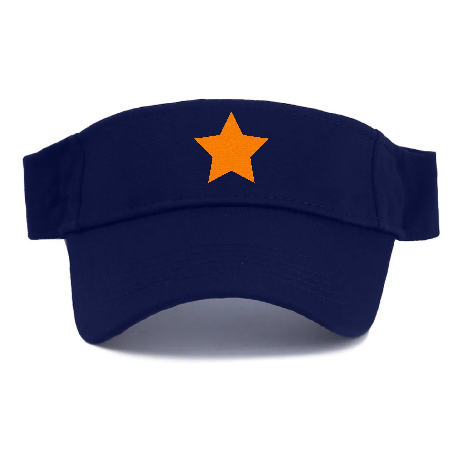 Retro 80s Star Orange Hat