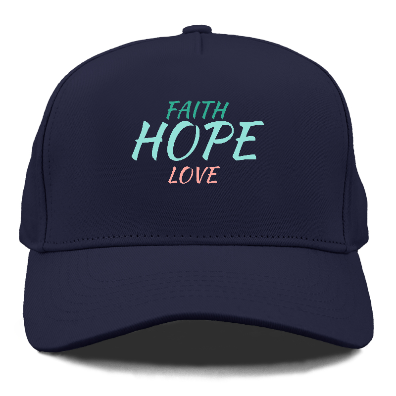 faith hope love Hat