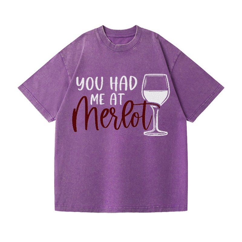 you had me at merlot Hat