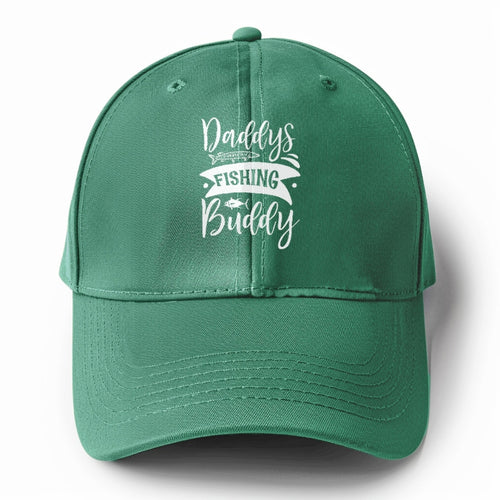 Daddy's Fishing Buddy Solid Color Baseball Cap
