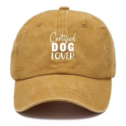 Certified dog lover Hat