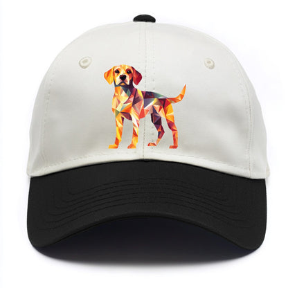 Geometric Dog Standing Hat