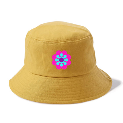 Retro 80s Flower Pink Hat