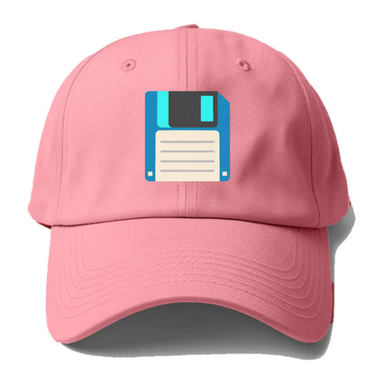 Retro 80s Floppy Disk Blue Hat