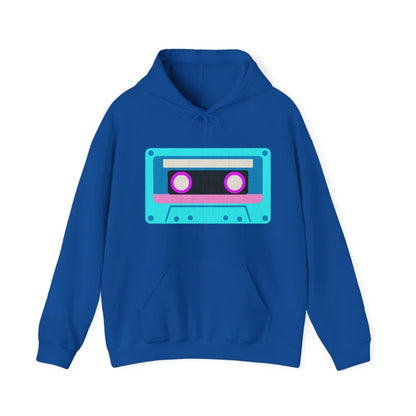 Retro 80s Cassette Blue Hat