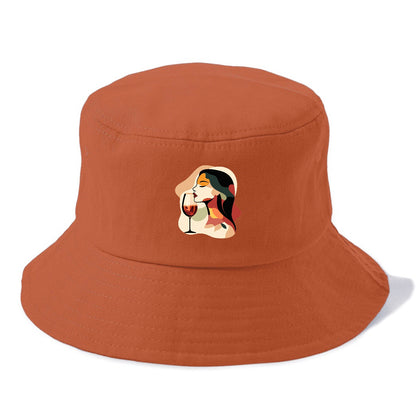 Abstract Wine Savor Hat