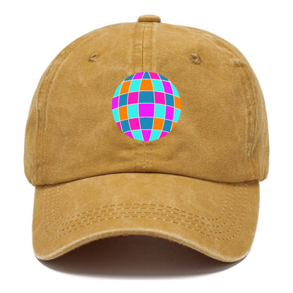 Retro 80s Disco Ball Hat