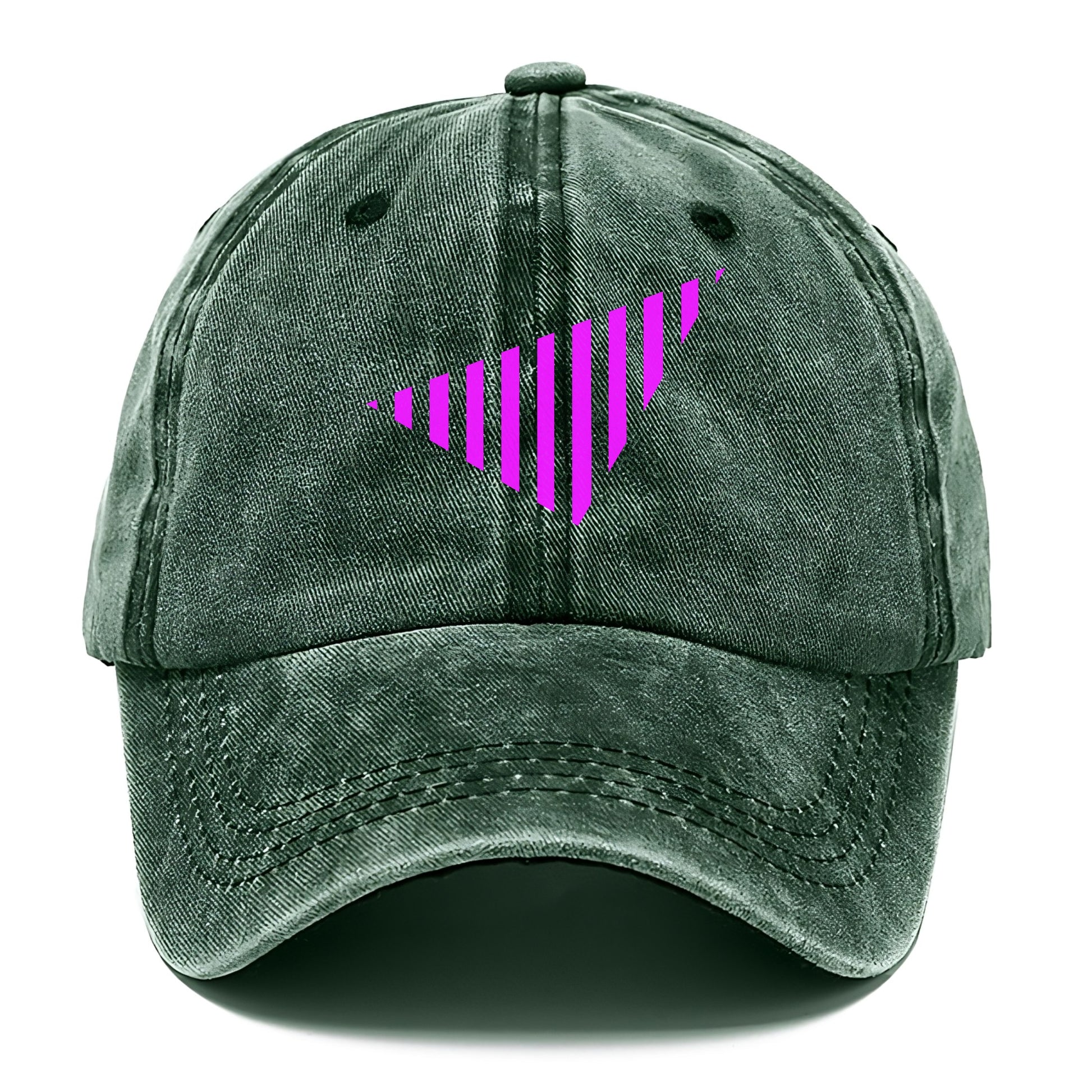 Retro 80s Triangle Purple Hat