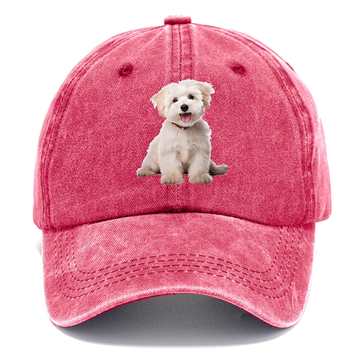 Adorable white puppy Hat