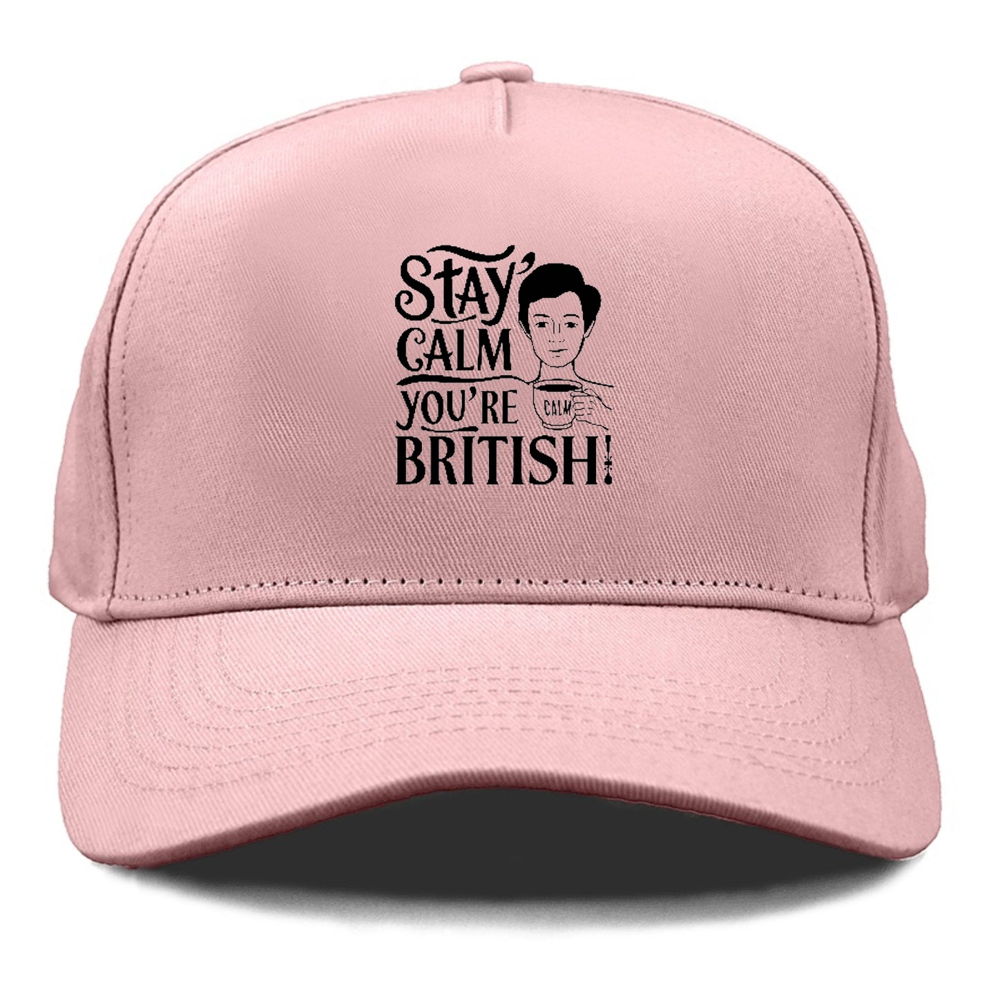 stay calm you're british Hat