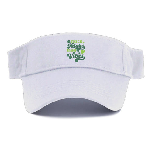 Thick Thighs Irish Vibes Visor