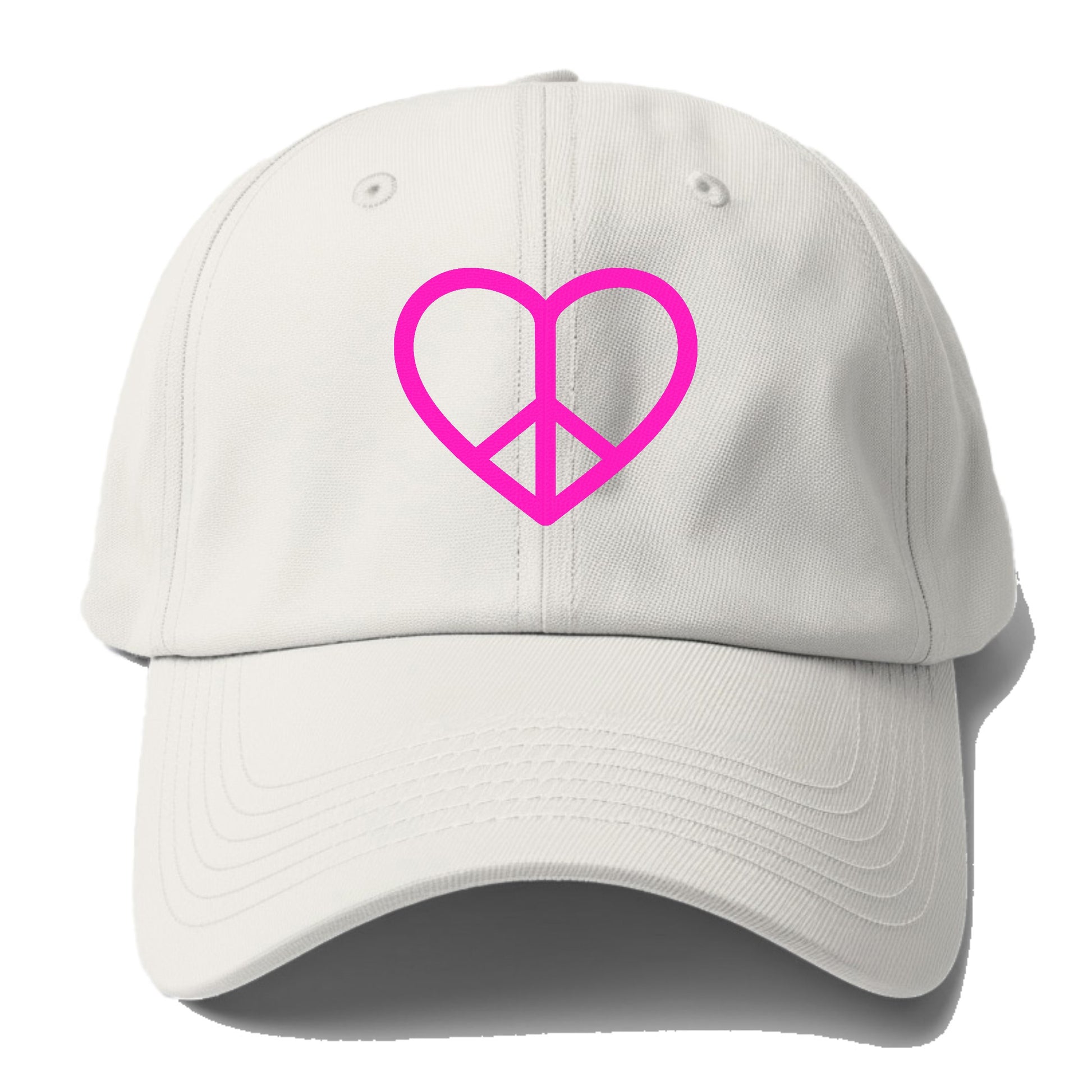 Retro 80s Heart Peace Sign Hat