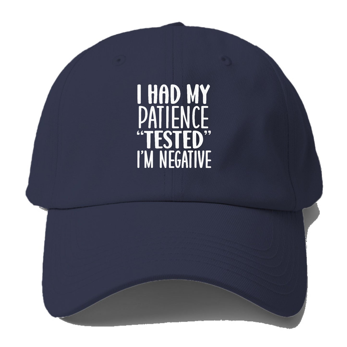 I had my patience tested Hat