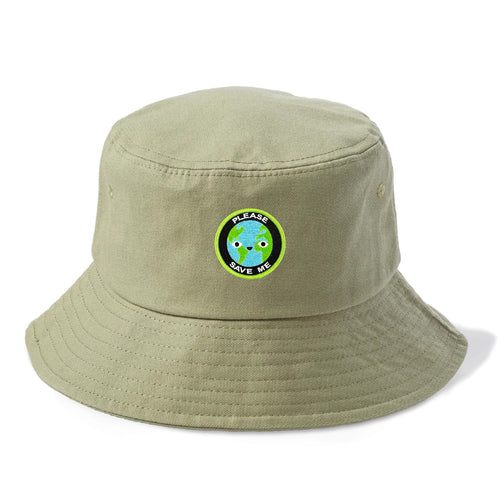 Please Save The Earth Bucket Hat