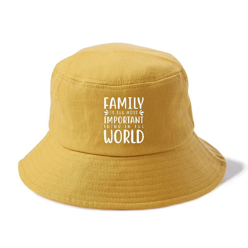 Family is the most important thing in the world Hat