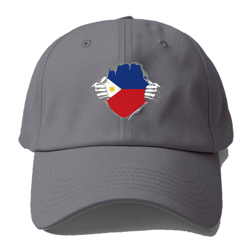 Philippines Flag Revealed Baseball Cap