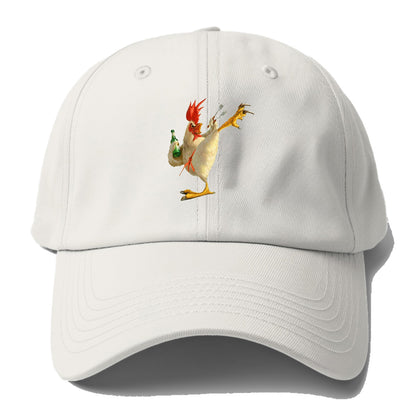 Crazy Rooster Fantasy Art Hat